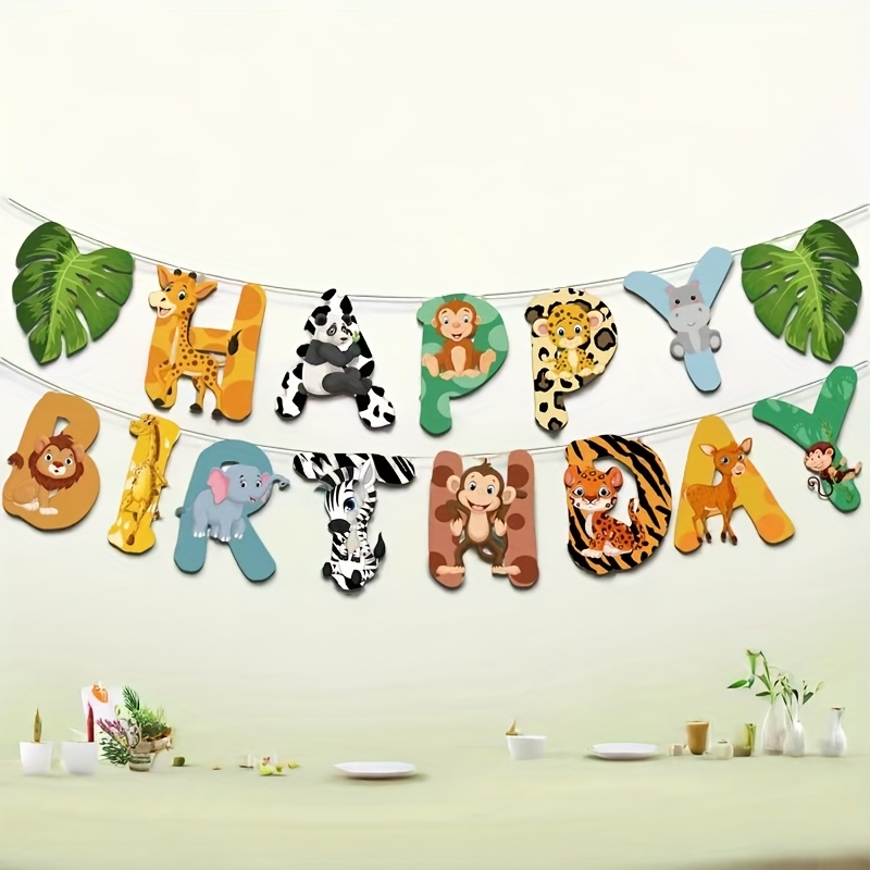 15pcs Jungle Safari Party Pape - Science Of Happiness review and price