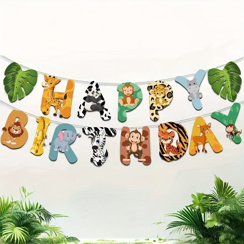 15pcs Jungle Safari Party Pape - Science Of Happiness review and price
