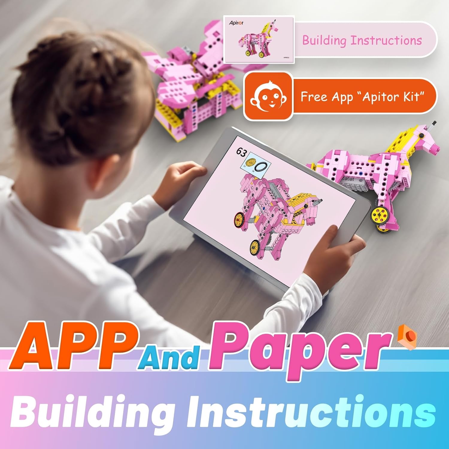 Apitor STEM Toys for Girls Gif - Science Kit review and price