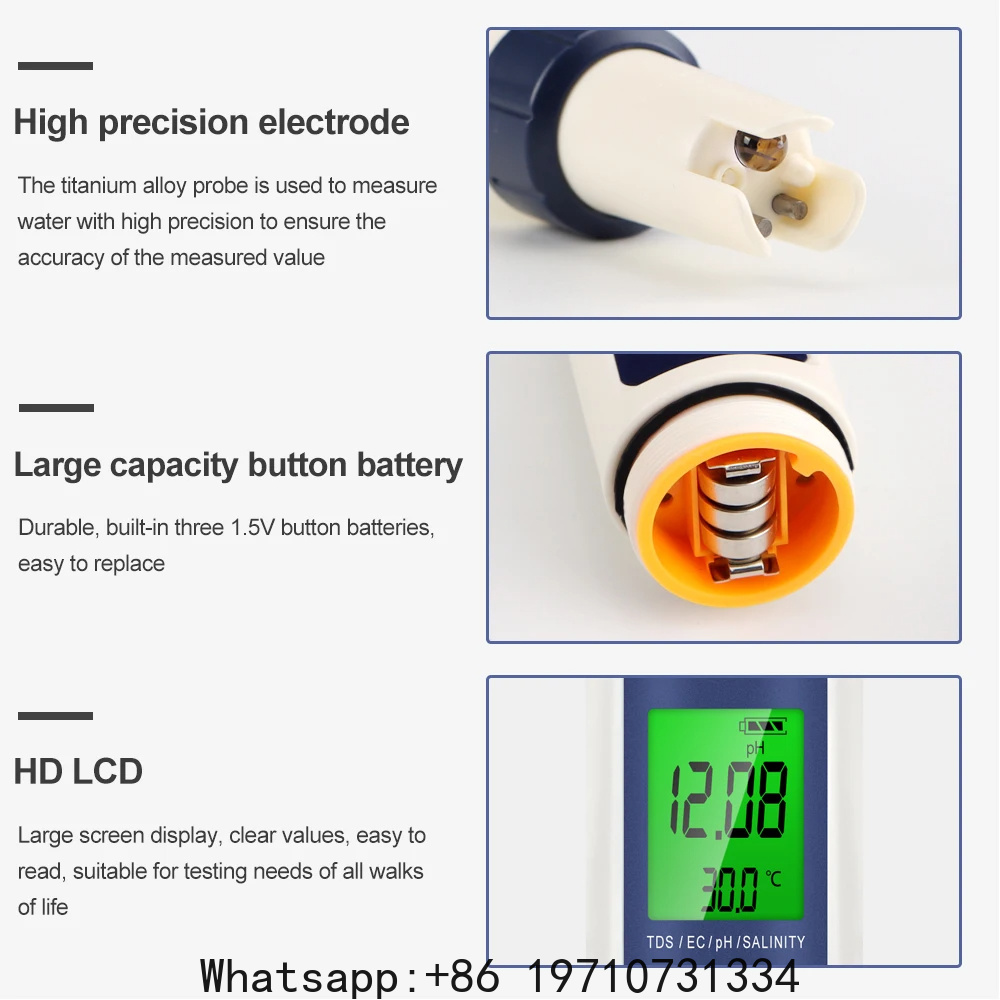 5 In 1 Digital PH Meter TDS EC - Water Testing Kit review and price