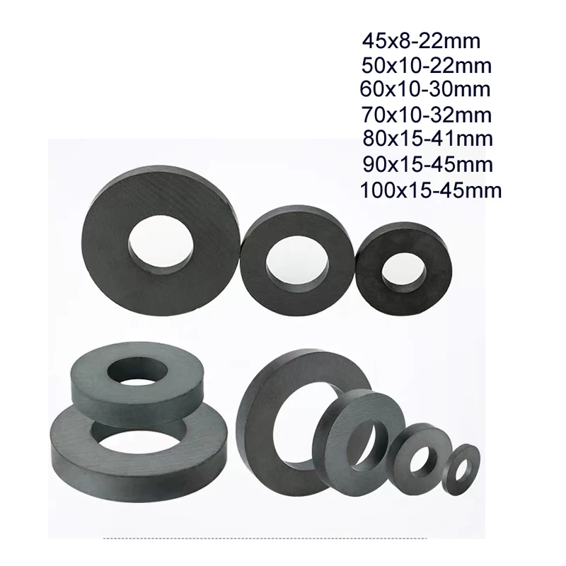 D45-100mm Ferrite Ring Magnet  - Hobby Is Science review and price
