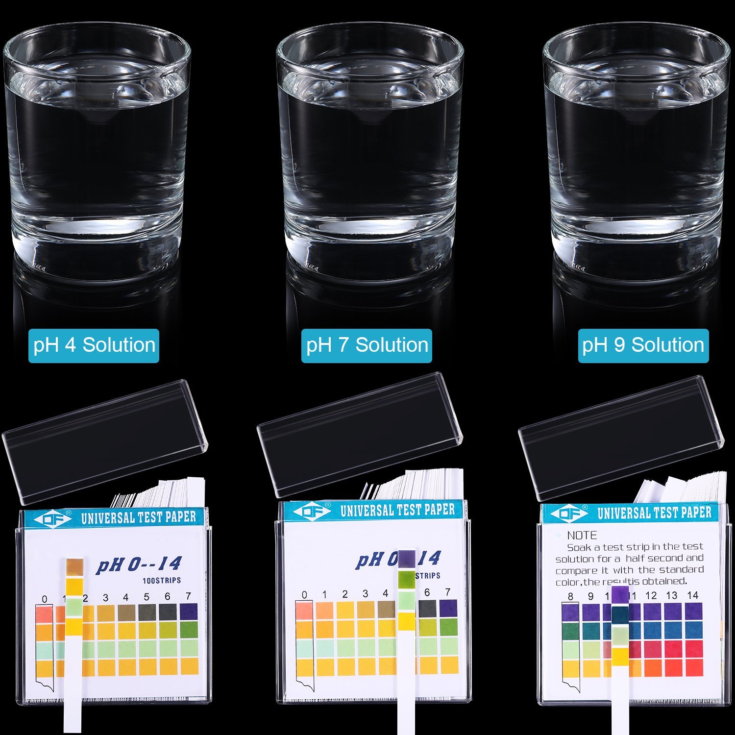 100 Strips 0-14 PH Alkaline Ac - Water Testing Kit review and price