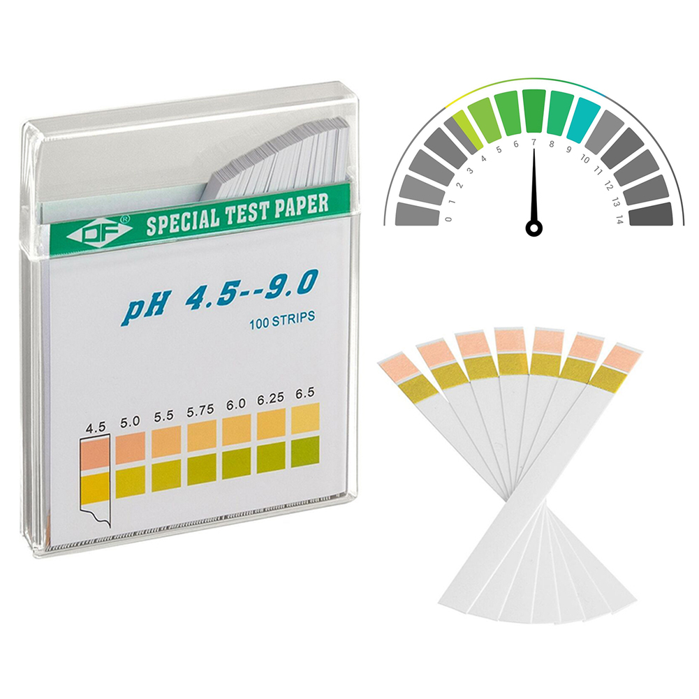 100Pcs PH Paper Strips Kit Hou - Water Testing Kit review and price