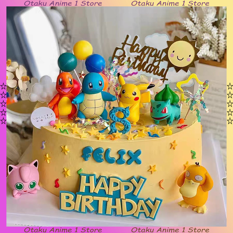 13PCS/SET Pikachu Cake Topper  - Science Of Happiness review and price