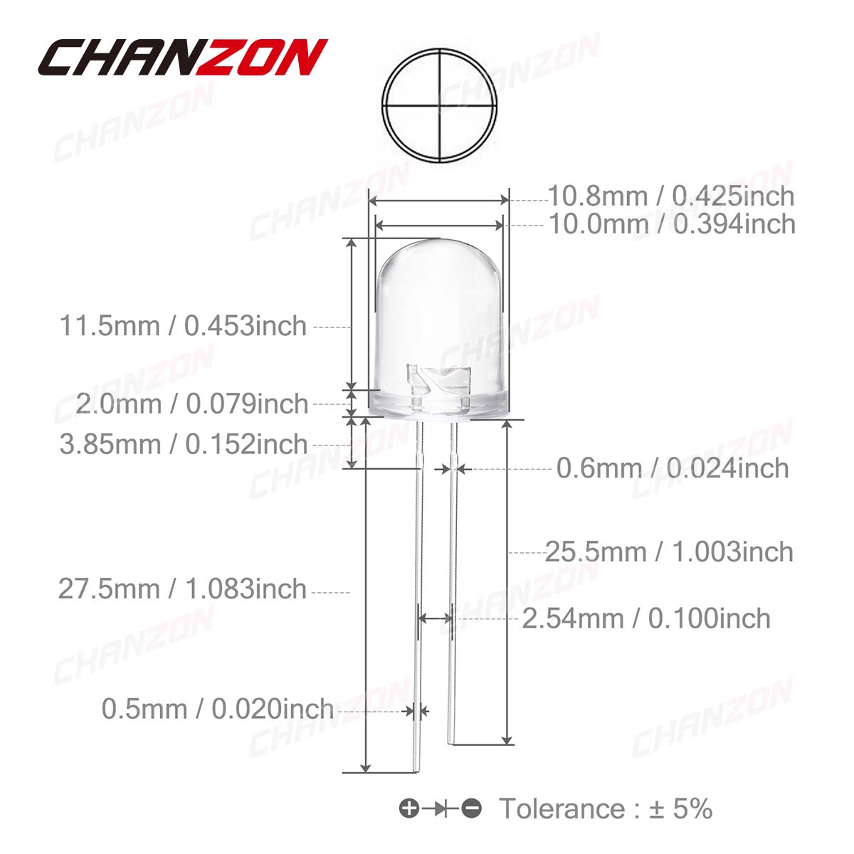 10pcs 10mm IR LED Emitting Dio - Science And Hobby review and price