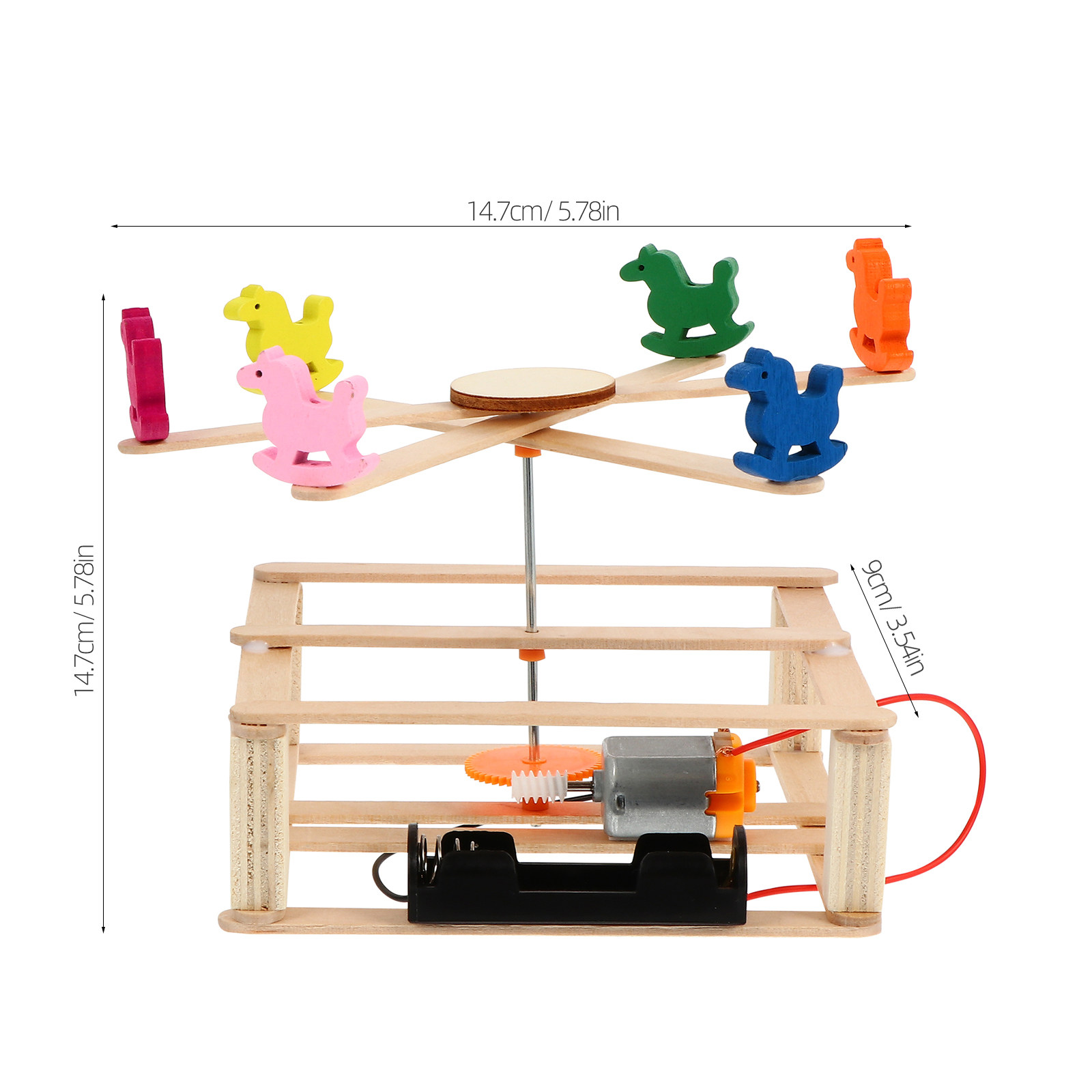 1Set DIY Electric Merry-Go-Rou - Science Kit review and price