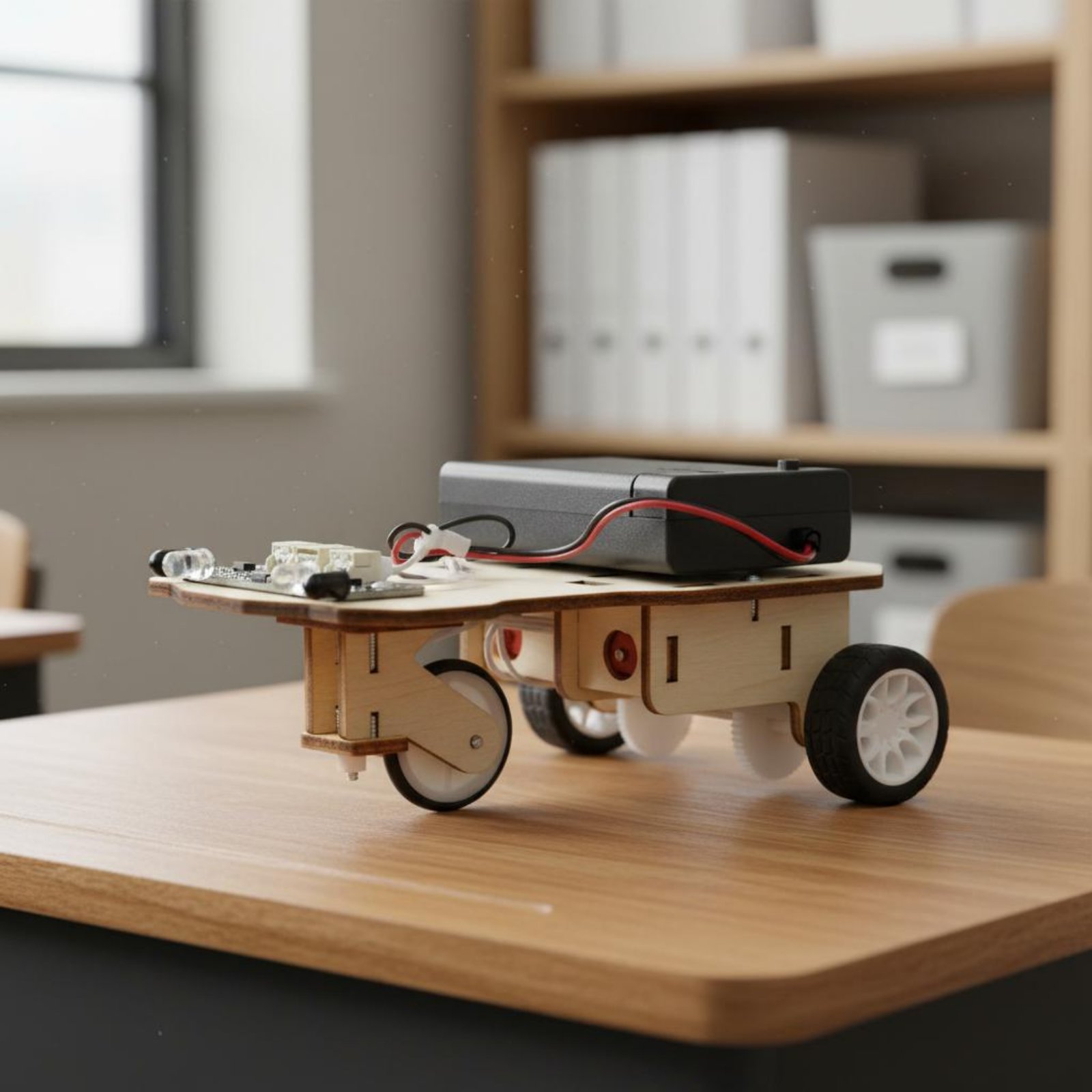 Wooden Intelligent Vehicle Kit - Science Kit review and price